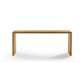 FRAME - Rectangular solid wood console table by Riva 1920 - view 3